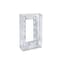 Azar Displays Trifold Wall Mount. Inside Dimension: 4.375"W, PK10 252328 - alternate 1